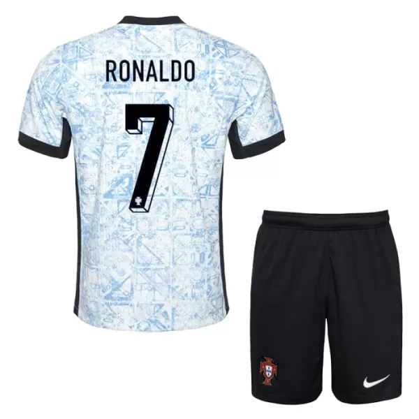 Portugal Ronaldo 7 Tenue Kind Uit EK 2024