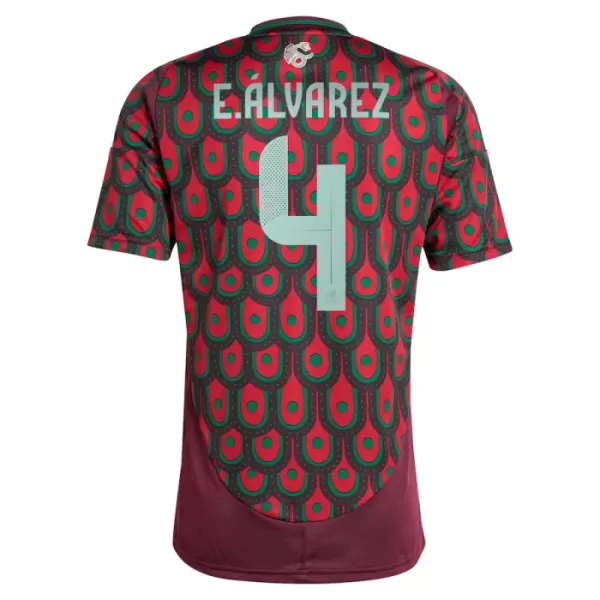 Mexico Edson Alvarez 4 Shirt Heren Thuis 2024