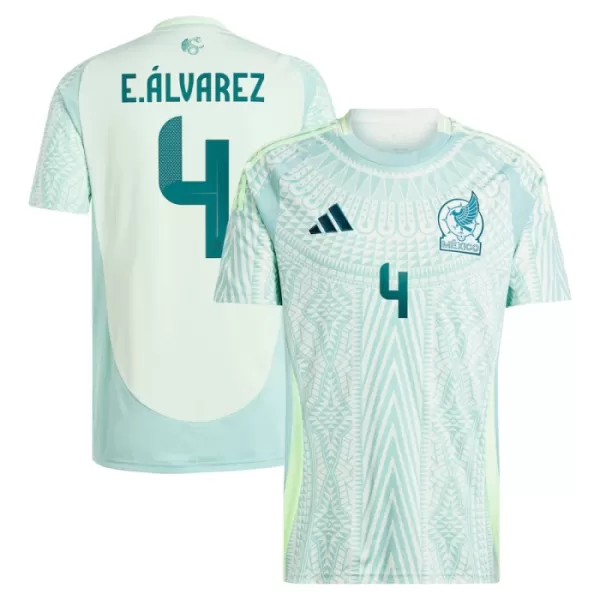 Mexico Edson Alvarez 4 Shirt Heren Uit 2024