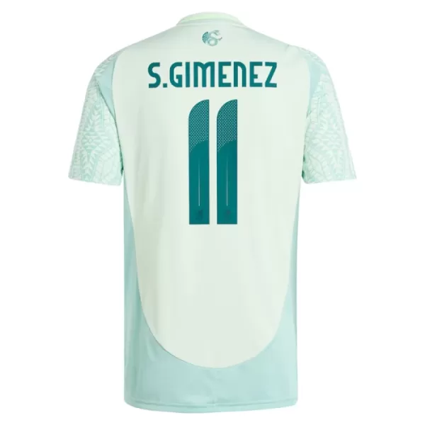 Mexico Santiago Gimenez 11 Shirt Heren Uit 2024