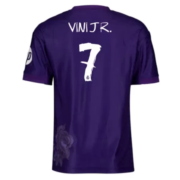 Real Madrid Vini JR 7 Shirt Heren Vierde 2023/24