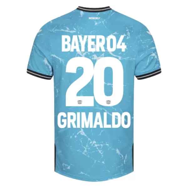 Bayer Leverkusen Alejandro Grimaldo 20 Shirt Heren Derde 2023/24