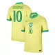 Brazilië Rodrygo 10 Shirt Heren Thuis 2024