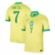 Brazilië Vini JR 7 Shirt Heren Thuis 2024