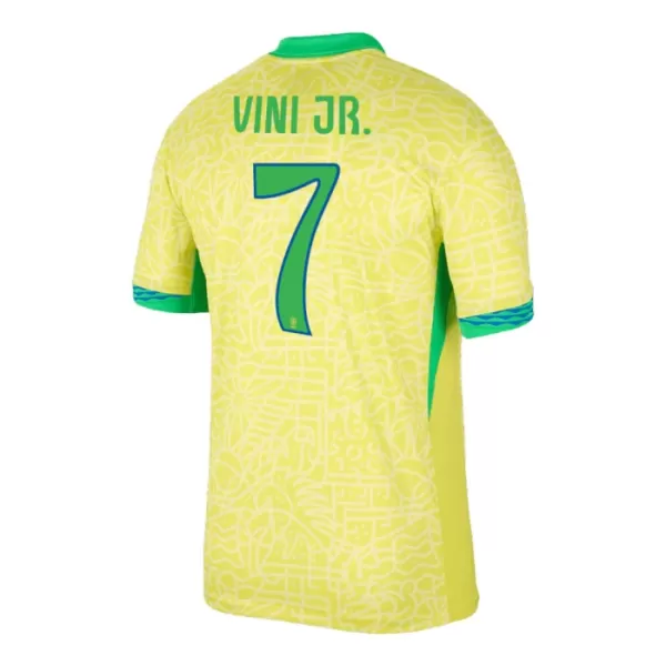 Brazilië Vini JR 7 Shirt Heren Thuis 2024