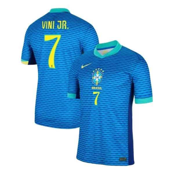 Brazilië Vini JR 7 Shirt Heren Uit 2024