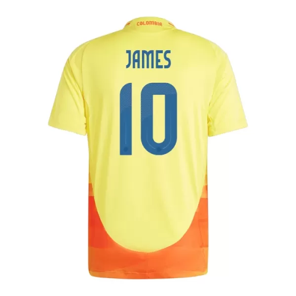 Colombia James Rodriguez 10 Shirt Heren Thuis 2024