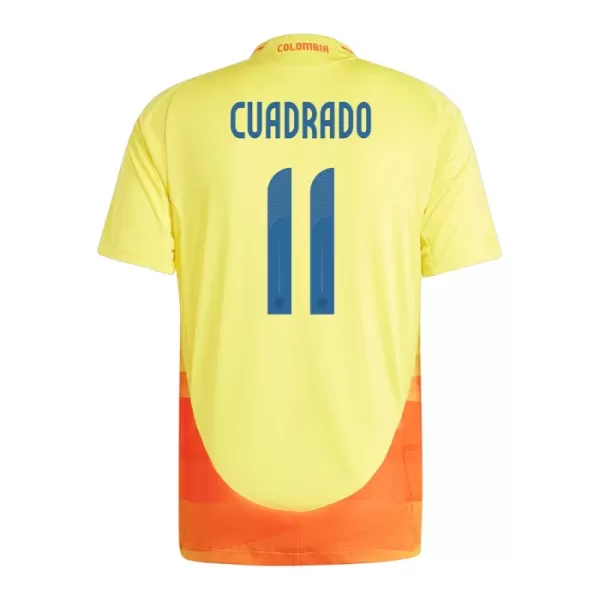 Colombia Juan Cuadrado 11 Shirt Heren Thuis 2024