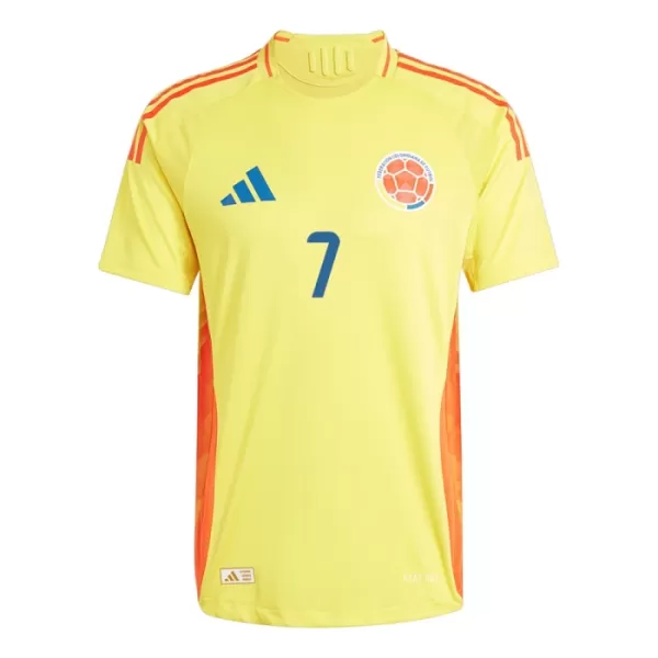 Colombia Luis Díaz 7 Shirt Heren Thuis 2024