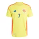 Colombia Luis Díaz 7 Shirt Heren Thuis 2024