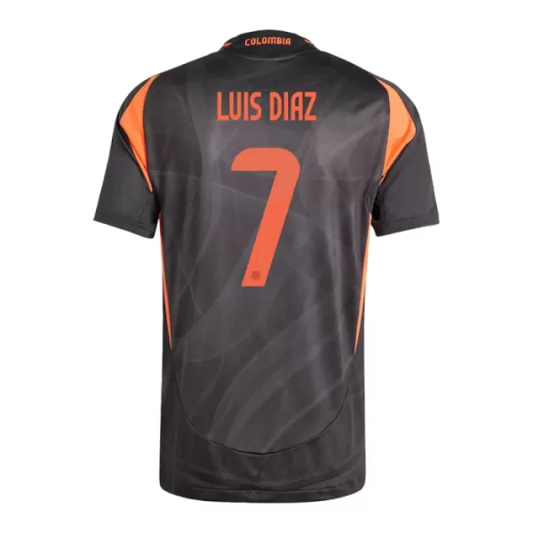 Colombia Luis Díaz 7 Shirt Heren Uit 2024