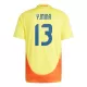 Colombia Yerry Mina 13 Shirt Heren Thuis 2024