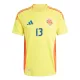 Colombia Yerry Mina 13 Shirt Heren Thuis 2024