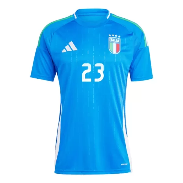 Italië Alessandro Bastoni 23 Shirt Heren Thuis EK 2024