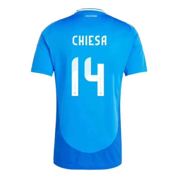 Italië Federico Chiesa 14 Shirt Heren Thuis EK 2024