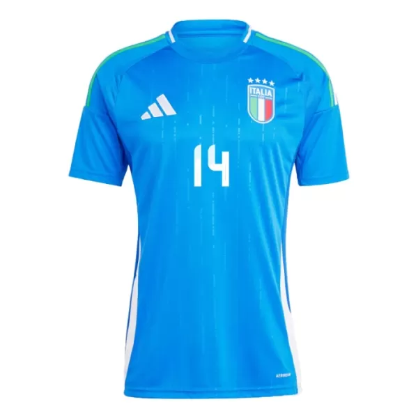 Italië Federico Chiesa 14 Shirt Heren Thuis EK 2024