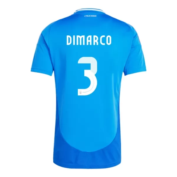 Italië Federico Dimarco 3 Shirt Heren Thuis EK 2024