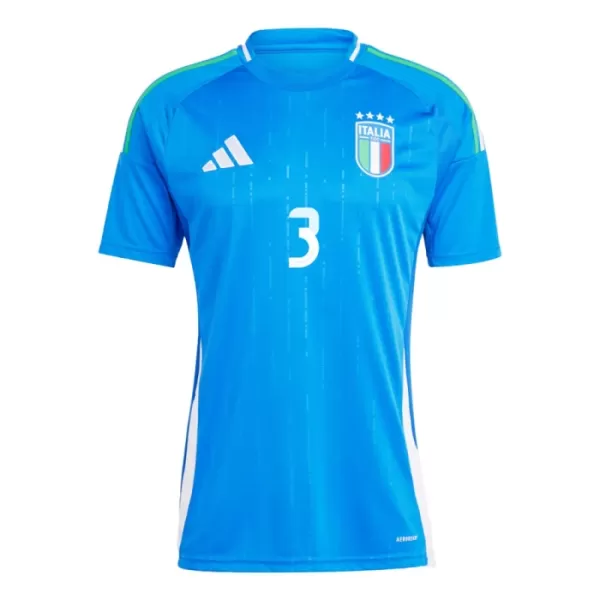 Italië Federico Dimarco 3 Shirt Heren Thuis EK 2024