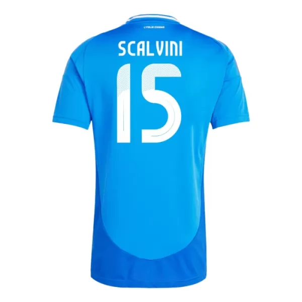 Italië Giorgio Scalvini 15 Shirt Heren Thuis EK 2024