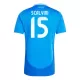 Italië Giorgio Scalvini 15 Shirt Heren Thuis EK 2024