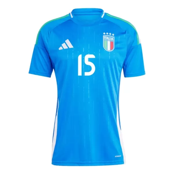 Italië Giorgio Scalvini 15 Shirt Heren Thuis EK 2024