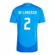 Italië Giovanni Di Lorenzo 2 Shirt Heren Thuis EK 2024