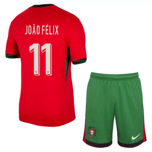 Portugal João Félix 11 Tenue Kind Thuis EK 2024