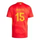 Spanje Alex Baena 15 Shirt Heren Thuis EK 2024