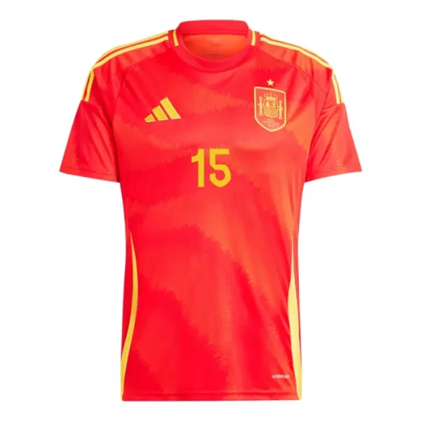 Spanje Alex Baena 15 Shirt Heren Thuis EK 2024