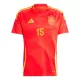 Spanje Alex Baena 15 Shirt Heren Thuis EK 2024