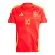 Spanje Dani Olmo 10 Shirt Heren Thuis EK 2024