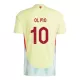 Spanje Dani Olmo 10 Shirt Heren Uit EK 2024