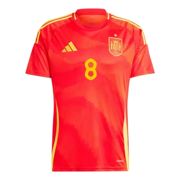 Spanje Fabian Ruiz 8 Shirt Heren Thuis EK 2024