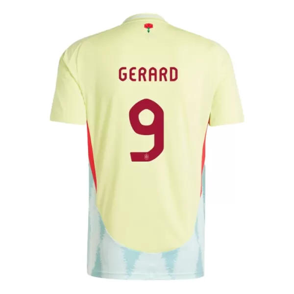 Spanje Gerard Moreno 9 Shirt Heren Uit EK 2024