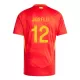 Spanje Joselu 12 Shirt Heren Thuis EK 2024