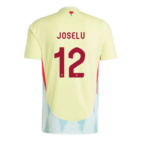 Spanje Joselu 12 Shirt Heren Uit EK 2024