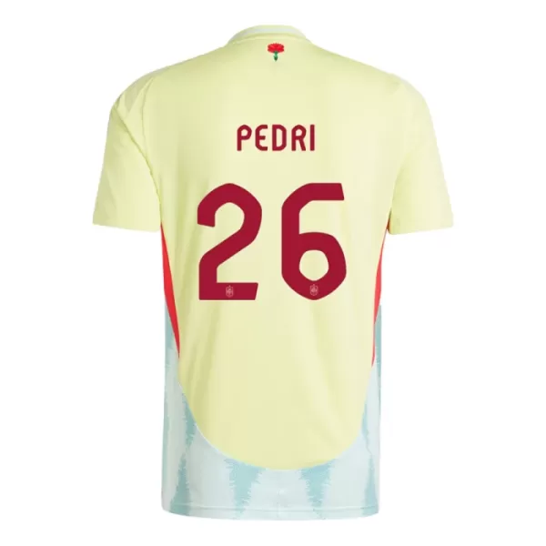 Spanje Pedri 26 Shirt Heren Uit EK 2024