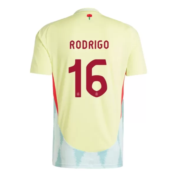 Spanje Rodrigo 16 Shirt Heren Uit EK 2024