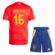 Spanje Rodrigo 16 Tenue Kind Thuis EK 2024