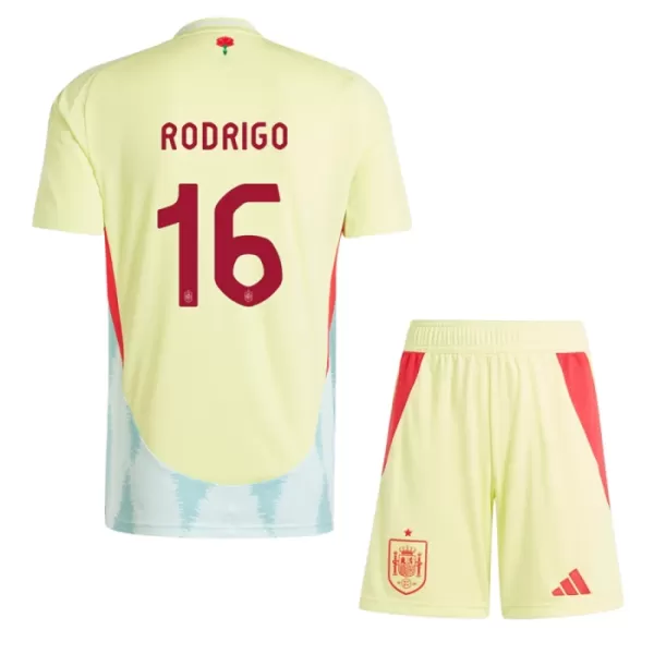 Spanje Rodrigo 16 Tenue Kind Uit EK 2024