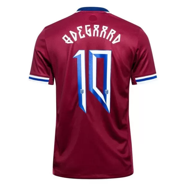 Noorwegen Ødegaard 10 Shirt Heren Thuis 2024