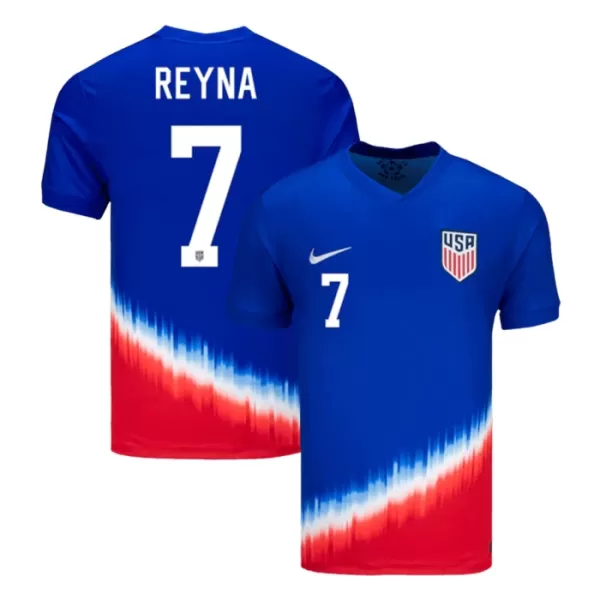 USA Reyna 7 Shirt Heren Uit 2024