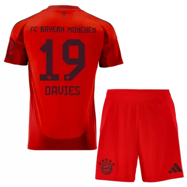 FC Bayern München Alphonso Davies 19 Tenue Kind Thuis 2024/25