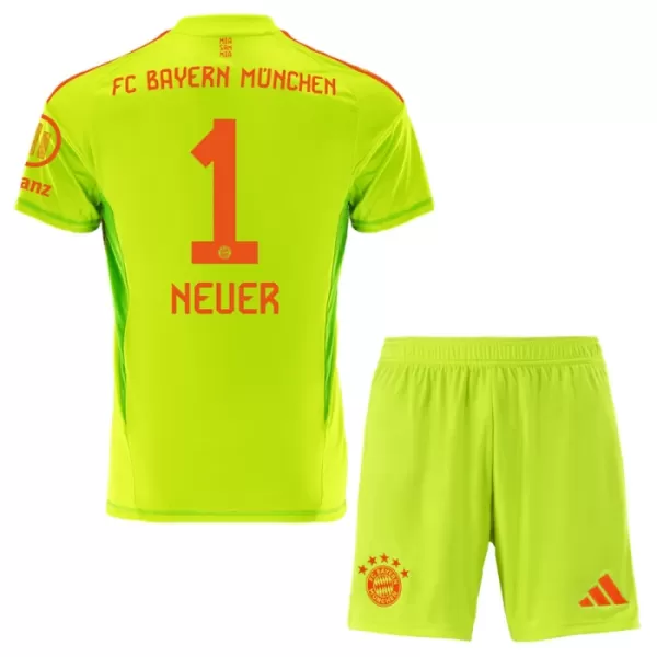 FC Bayern München Manuel Neuer 1 Keeper Tenue Kind Thuis 2024/25