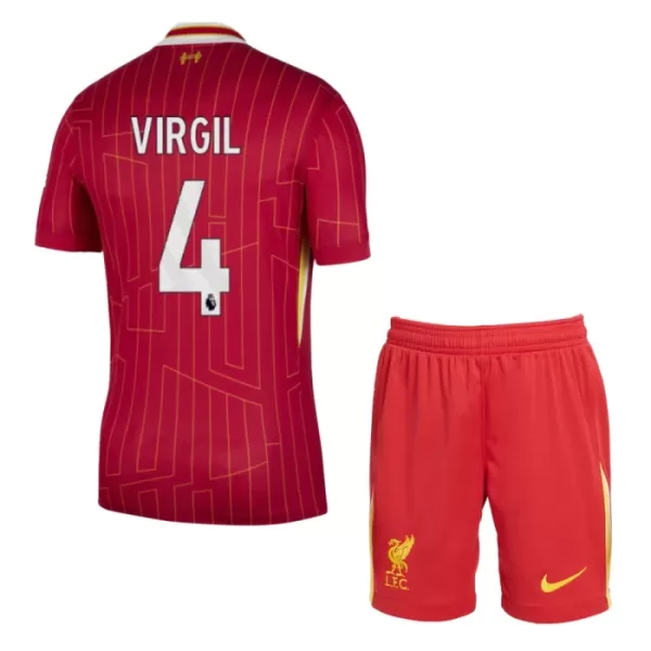 Liverpool Virgil 4 Tenue Kind Thuis 2024/25