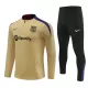 Barcelona Gold Version Trainingssweaterset Heren 2024/25 Kwartrits