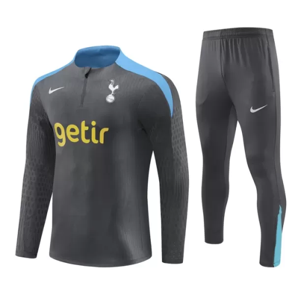 Tottenham Hotspur Trainingssweaterset Kind 2024/25 Kwartrits Zwarte