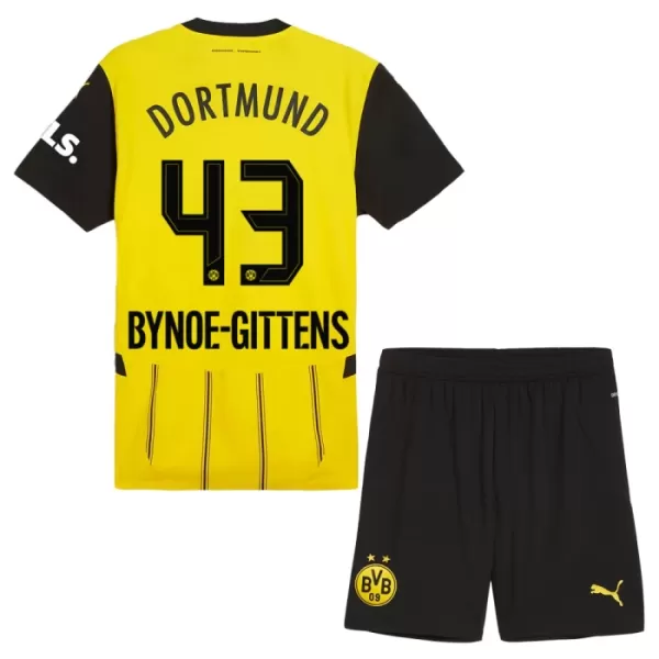 Borussia Dortmund Bynoe Gittens 43 Tenue Kind Thuis 2024/25