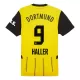 Borussia Dortmund Haller 9 Shirt Heren Thuis 2024/25