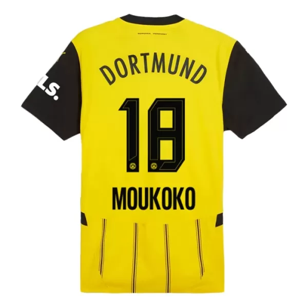 Borussia Dortmund Moukoko 18 Shirt Heren Thuis 2024/25